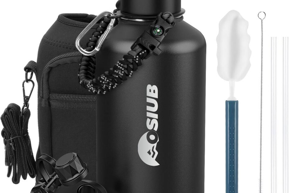 Stay Hydrated Anywhere: The Ultimate 64 oz Insulated Water Bottle Review