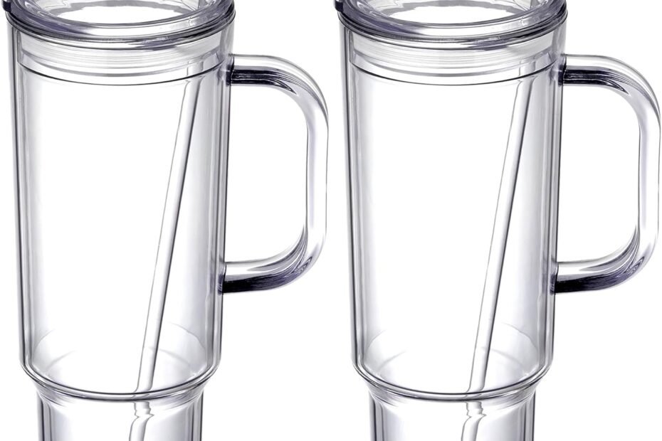 Stay Hydrated in Style: A Review of the 40 oz Double Wall Acrylic Tumblers!
