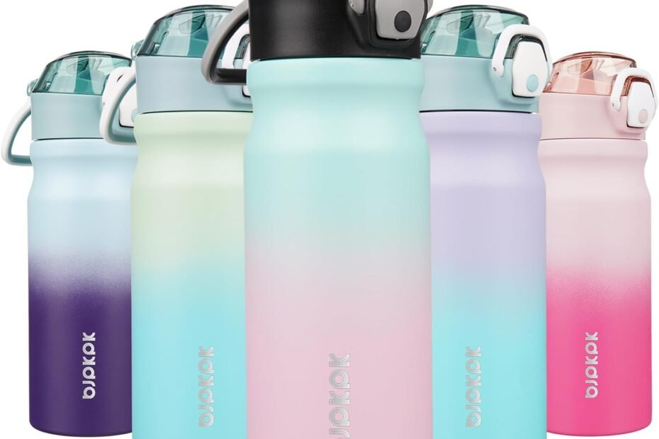 Stay Hydrated in Style: BJPKPK 18oz Insulated Water Bottle Review