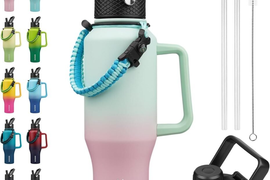 Stay Hydrated in Style: BJPKPK 35oz Insulated Water Bottles Review