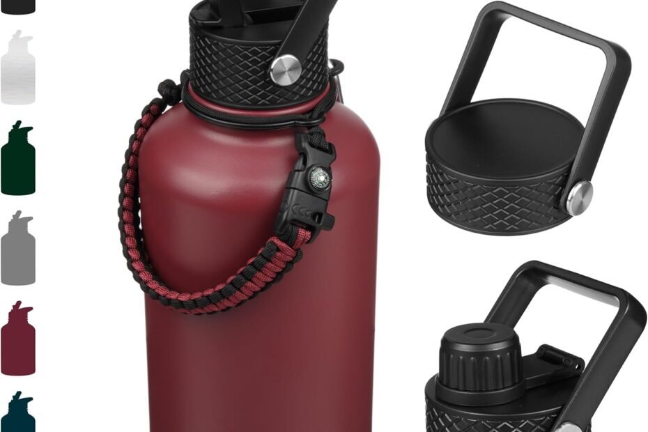 Stay Hydrated in Style: BJPKPK 64oz Insulated Water Bottle Review
