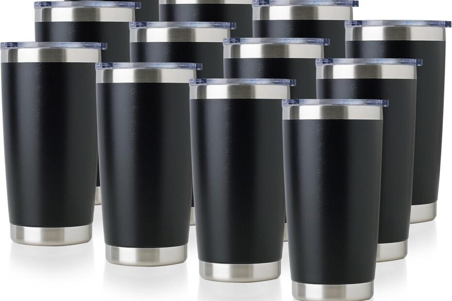Stay Hydrated in Style: DOMICARE's 20oz Stainless Steel Tumblers Review