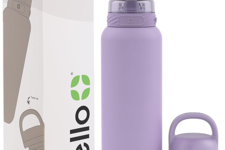 Stay Hydrated in Style: Ello Cooper 32oz Leak-Proof Water Bottle Review
