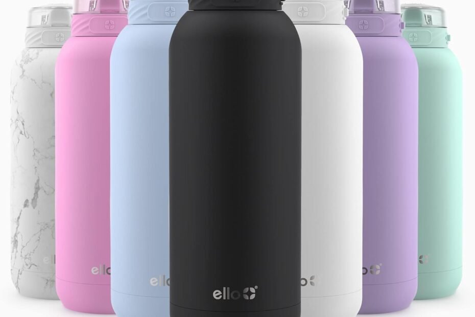 Stay Hydrated in Style: Ello Cooper 32oz Stainless Steel Water Bottle Review