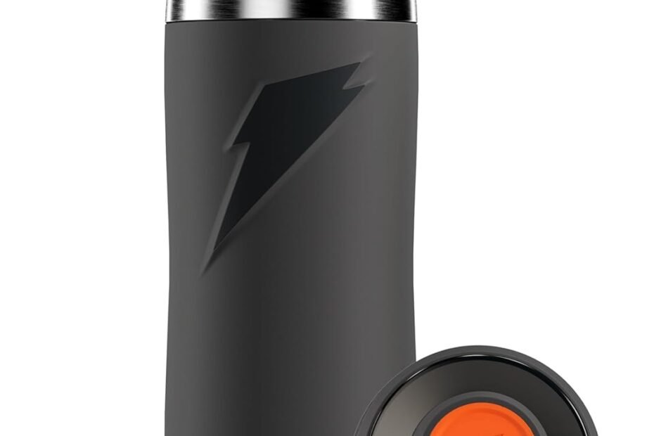 Stay Hydrated in Style: Gatorade 'Overtime' 22oz Stainless Steel Water Bottle Review