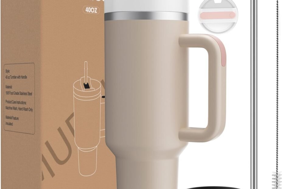 Stay Hydrated in Style: MURRICON 40 oz Tumbler Review