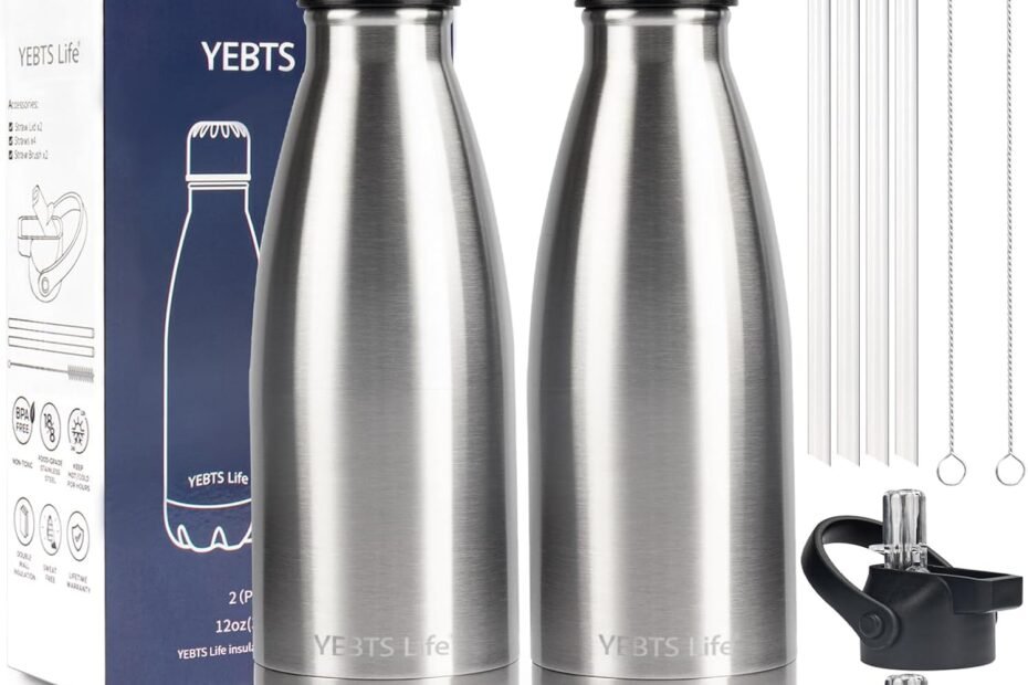 Stay Hydrated in Style: Review of the 12oz Insulated Stainless Steel Water Bottle Duo