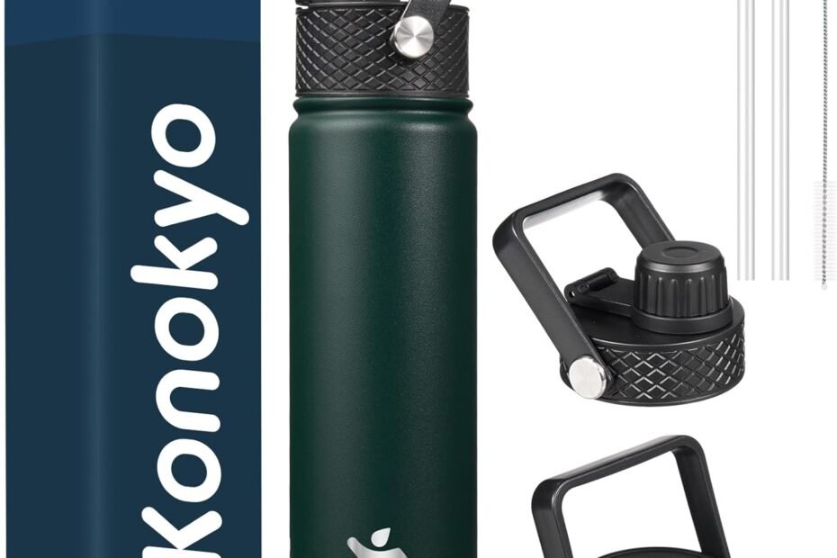 Stay Hydrated in Style: Review of the 22oz Army Green Insulated Stainless Steel Water Bottle