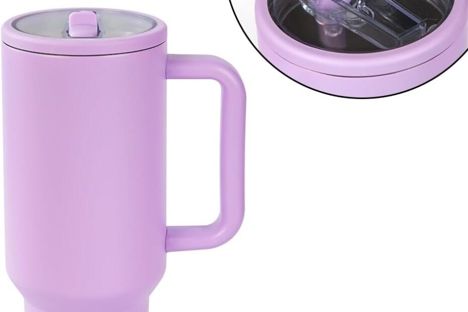 Stay Hydrated in Style: Review of the 40 oz Insulated Tumbler with Handle