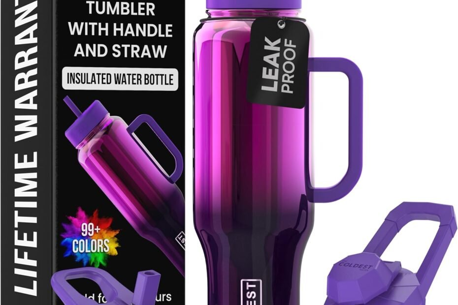 Stay Hydrated in Style: Review of the Coldest 40 oz Tumbler