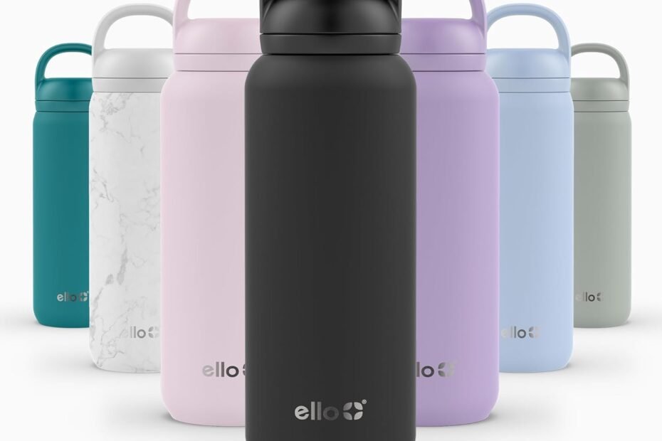 Stay Hydrated in Style: Review of the Ello Cooper Twist 32oz Stainless Steel Water Bottle