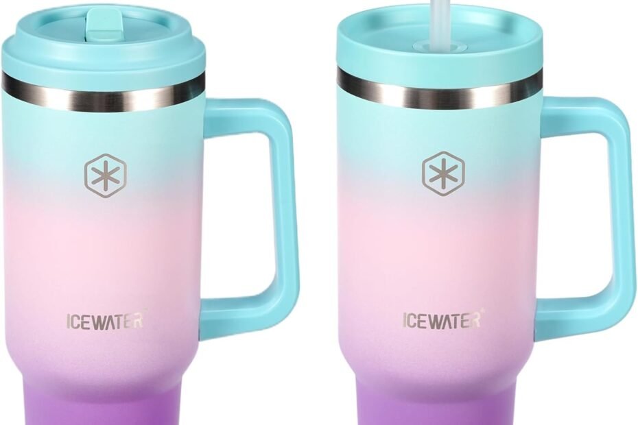 Stay Hydrated in Style: Review of the ICEWATER 40 oz Insulated Tumbler