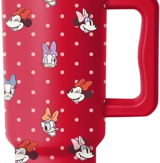 Stay Hydrated in Style: Review of the Simple Modern Valentine's Day Disney 40 oz Tumbler