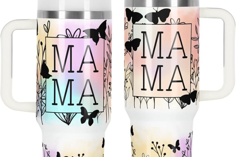 Stay Hydrated in Style: The 40 Oz Stainless Steel Mama Tumbler Review