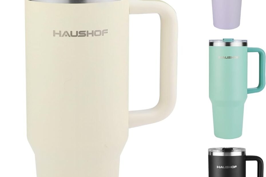 Stay Hydrated in Style: The HAUSHOF 40 oz Insulated Tumbler Review