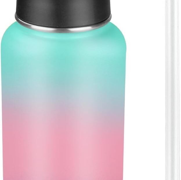 Stay Hydrated in Style: The Lucky Rainbow Insulated Water Bottle Review