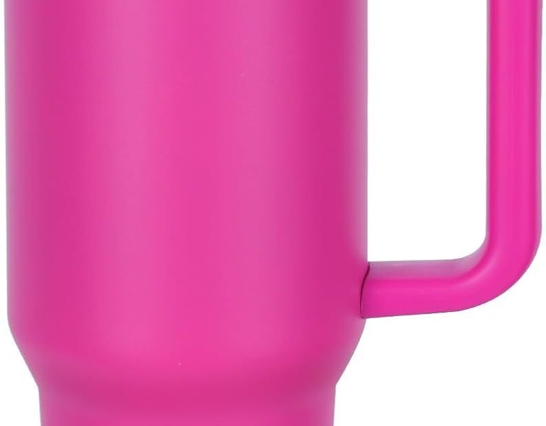Stay Hydrated in Style: The Ultimate 40 oz Hot Pink Tumbler Review!