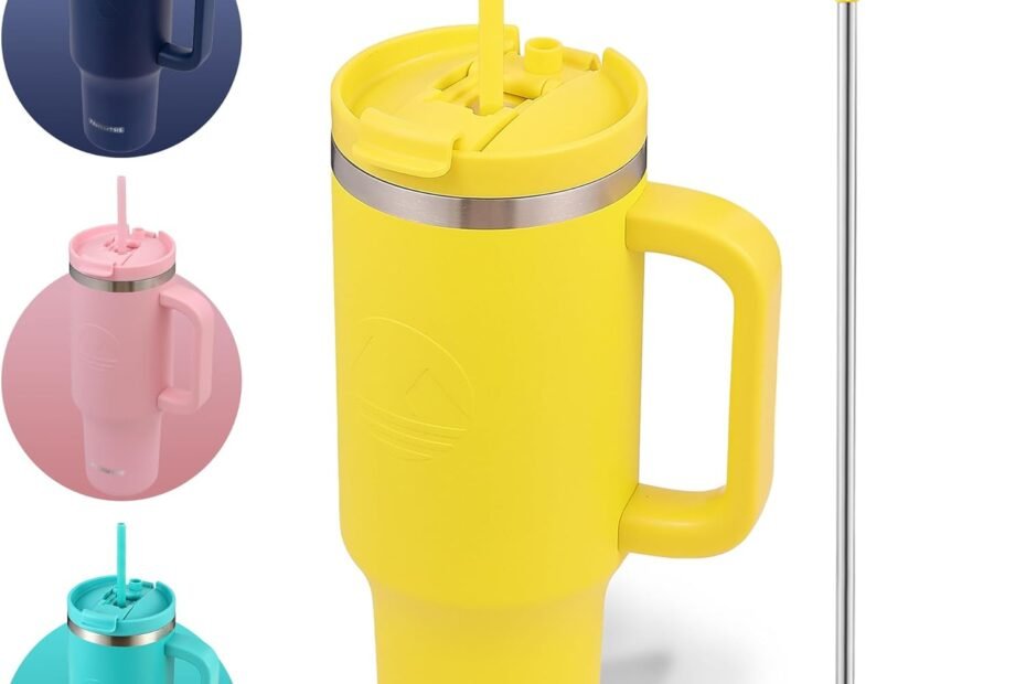 Stay Hydrated in Style: The Ultimate 40 Oz Insulated Tumbler Review!