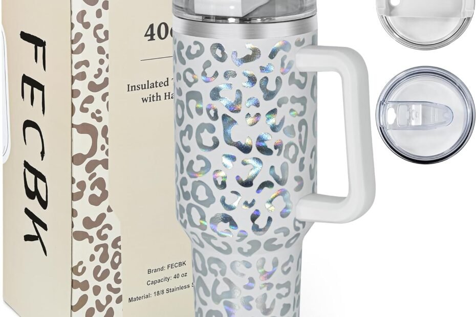 Stay Hydrated in Style: The Ultimate 40 oz Leak-Proof Travel Tumbler Review