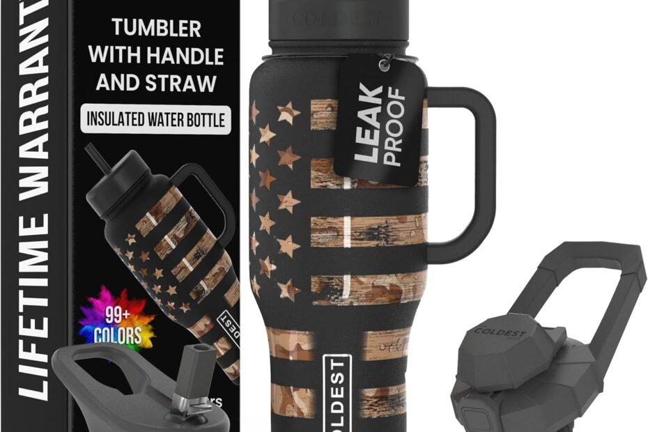 Stay Hydrated in Style: The Ultimate Review of the Coldest 40 oz Insulated Tumbler