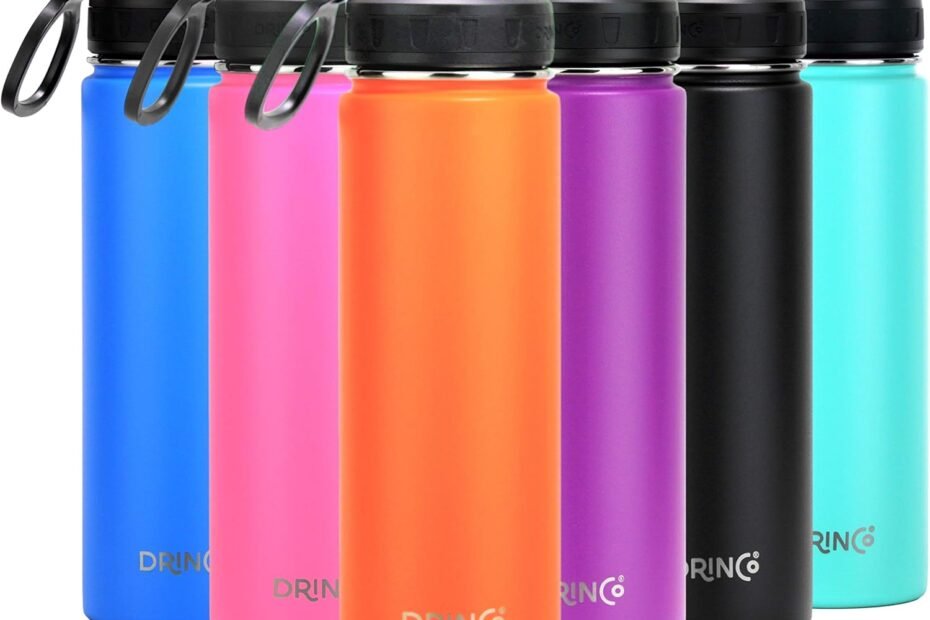 Stay Hydrated On-the-Go: DRINCO's 22oz Stainless Steel Water Bottle Review