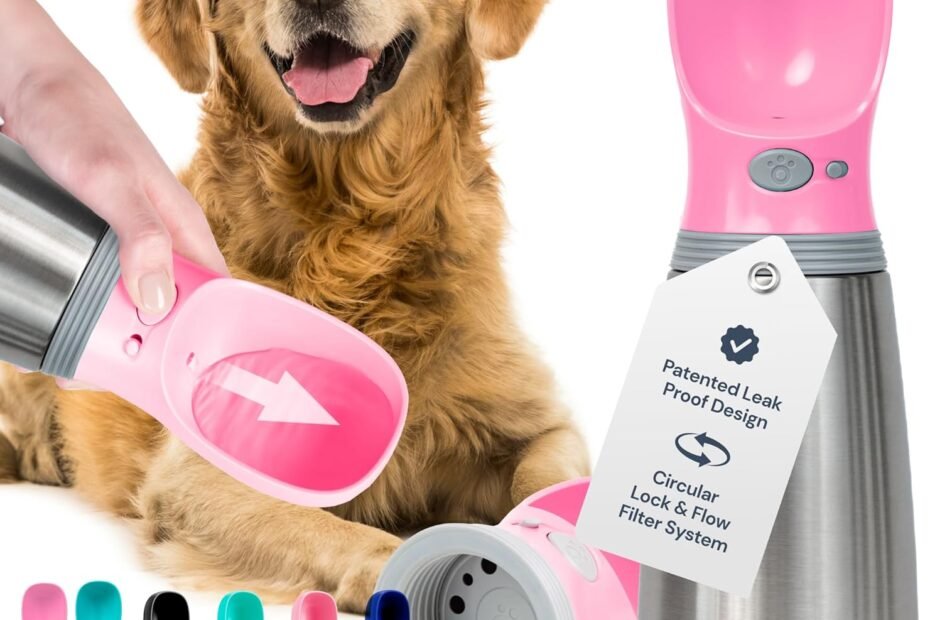 Stay Hydrated On-the-Go: MalsiPree Leak Proof Dog Water Bottle Review