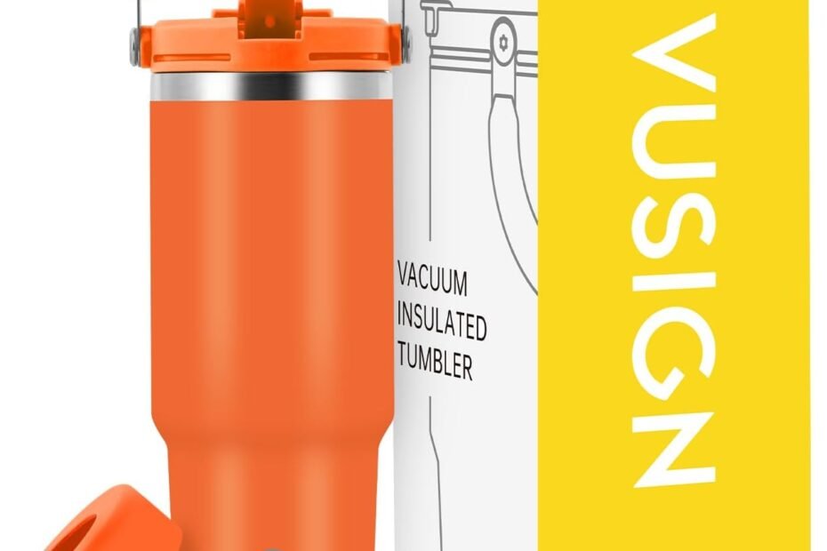 Stay Hydrated On-the-Go: VUSIGN 30 oz Tumbler Review