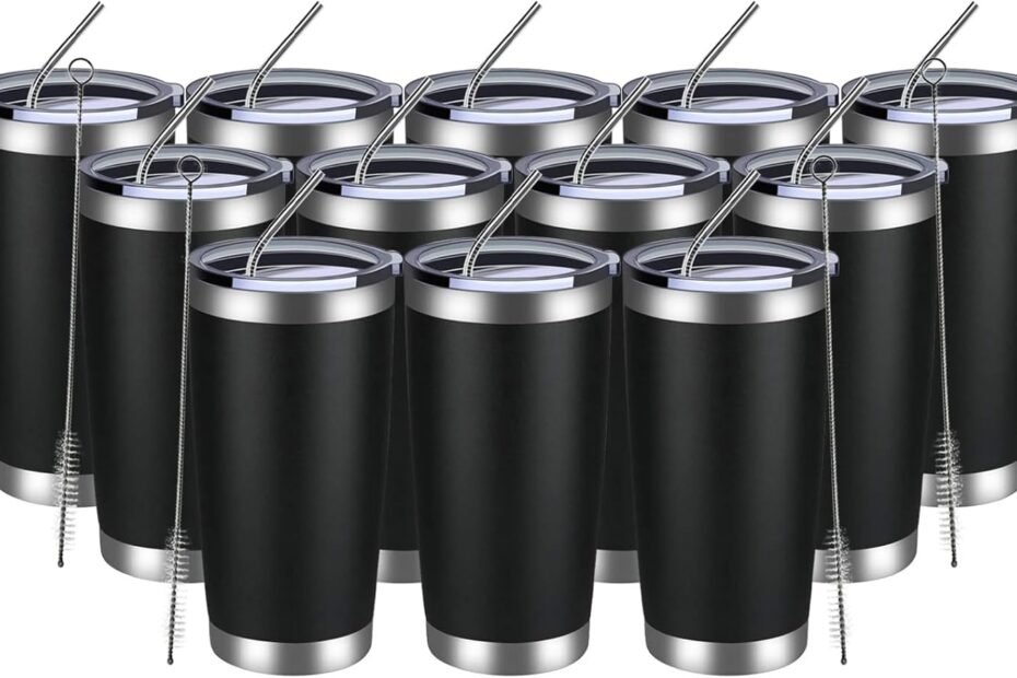 Stay Hydrated: Review of the MEWAY 20oz Tumbler 12 Pack - Your Perfect Travel Companion!