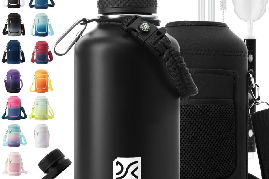 Stay Hydrated: The Ultimate Insulated Water Bottle for Gym and Hiking Enthusiasts!