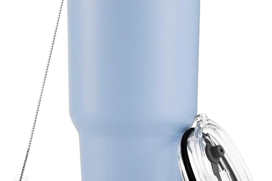 Stay Hydrated with the D·S 30oz Blue Tumbler: Your Ultimate Insulated Mug Review