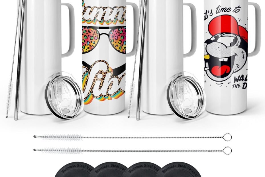 Stay Refreshed On-the-Go: AGH 30oz Sublimation Skinny Tumblers Reviewed!