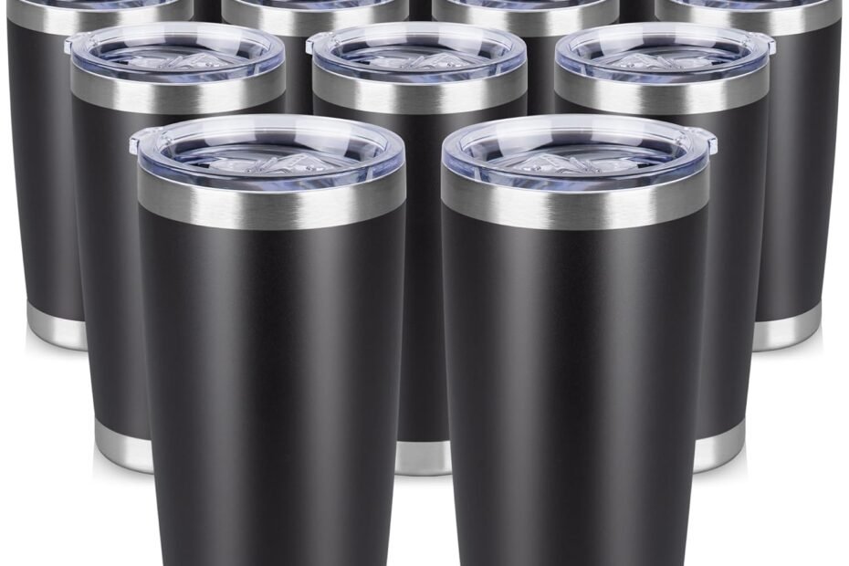 Stay Refreshed: Review of the 20 oz Insulated Stainless Steel Tumblers - Perfect for Every Beverage!