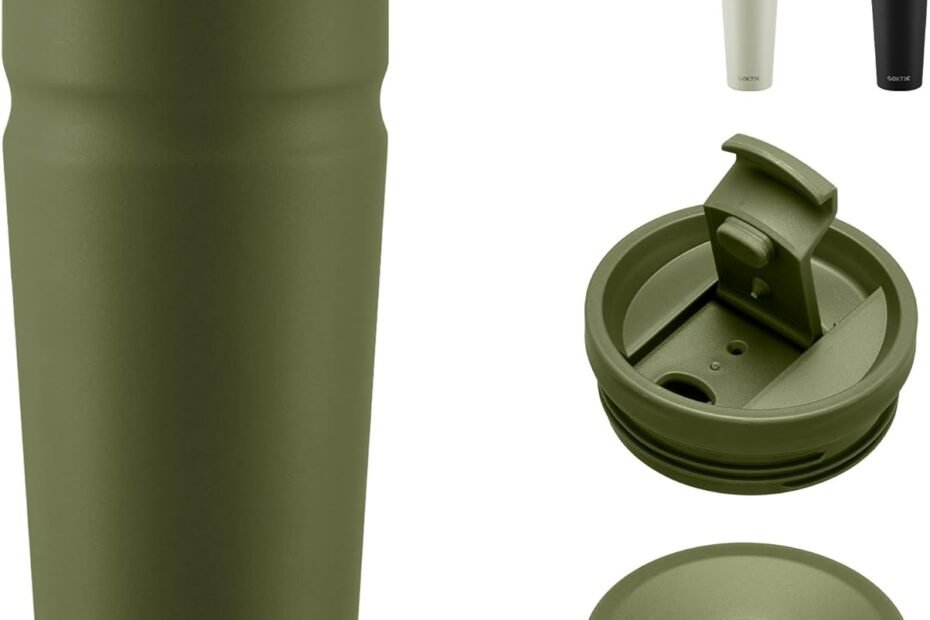 Stay Refreshingly Stylish: COKTIK 24oz Insulated Tumbler Review