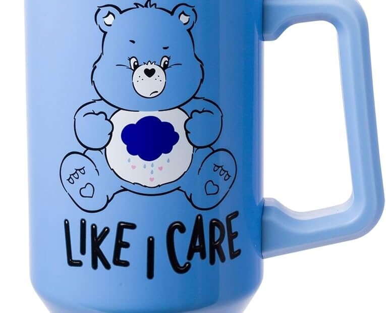 Stay Sassy with the Grumpy Bear Tumbler: Your Perfect Companion for Every Sip!