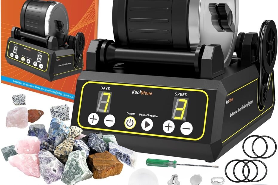 Transform Your Gems: The Ultimate C1 Rock Tumbler Kit Review