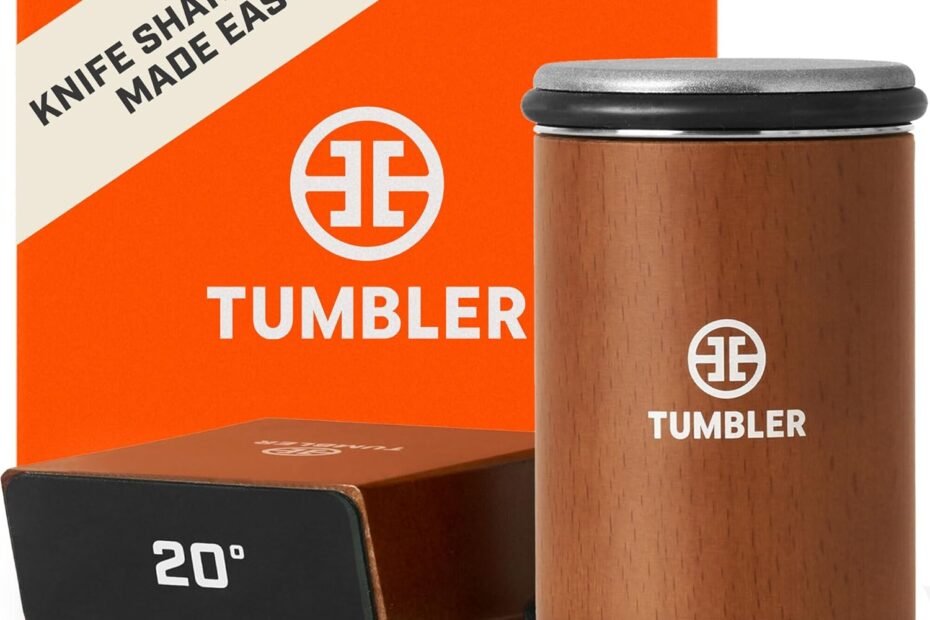 Transform Your Knives: The Ultimate Tumbler Rolling Knife Sharpener™ Review!