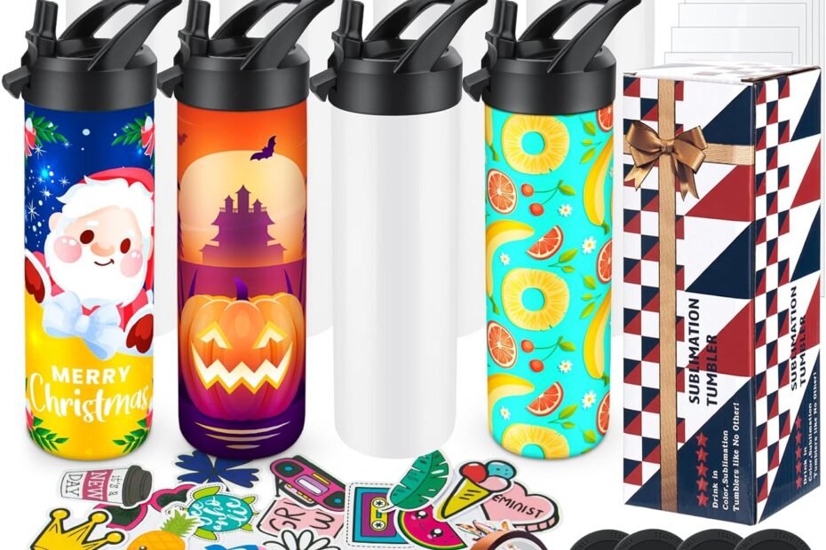 Transform Your Sipping Experience: 8 Pack 20oz Sublimation Tumblers Review