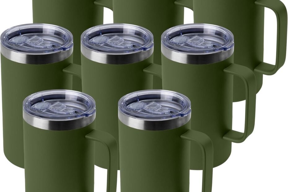 Ultimate Review: DOMICARE 24oz Insulated Travel Mug – Perfect for Coffee Lovers!