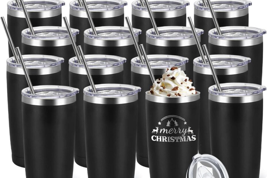 Ultimate Review of 16 Pack Stainless Steel Travel Mugs: Perfect for Engraving & Gifting!