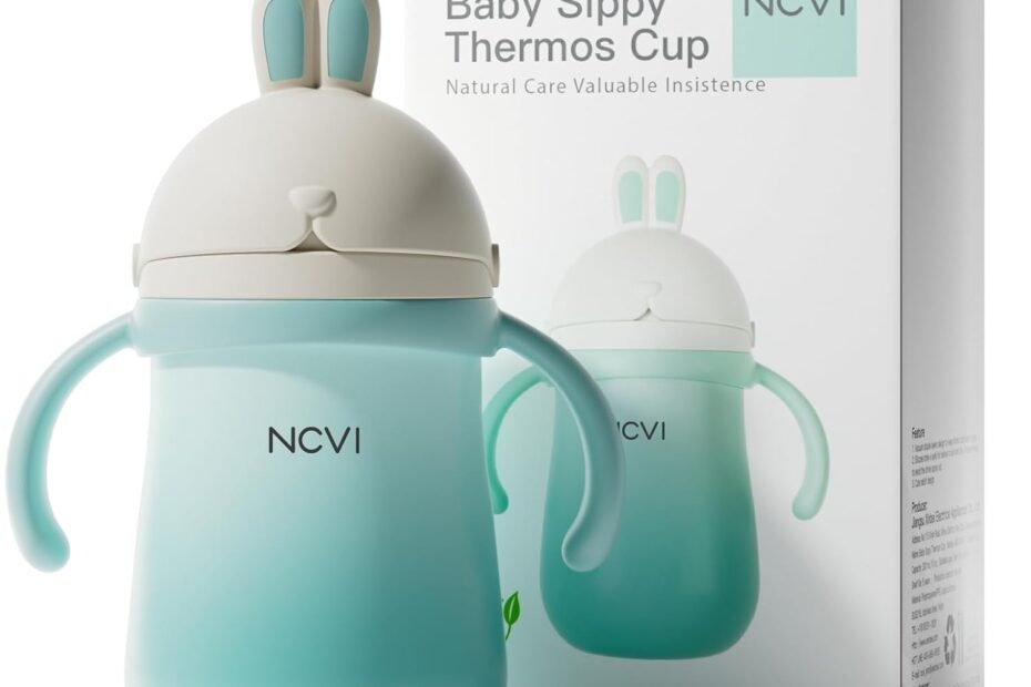 Unleash Eco-Friendly Fun: Review of the NCVI Weighted Straw Sippy Cup for Toddlers!