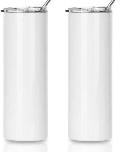 Unleash Your Creativity with PYD Life's Sublimation Blanks Skinny Tumblers!