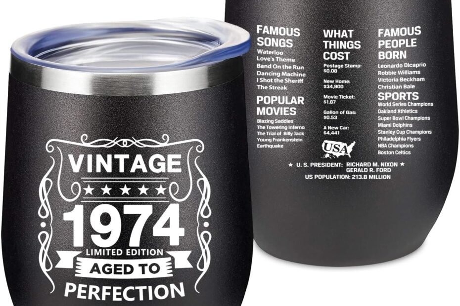 Cheers to 50! The Ultimate 50th Birthday Wine Tumbler for Celebrating Loved Ones
