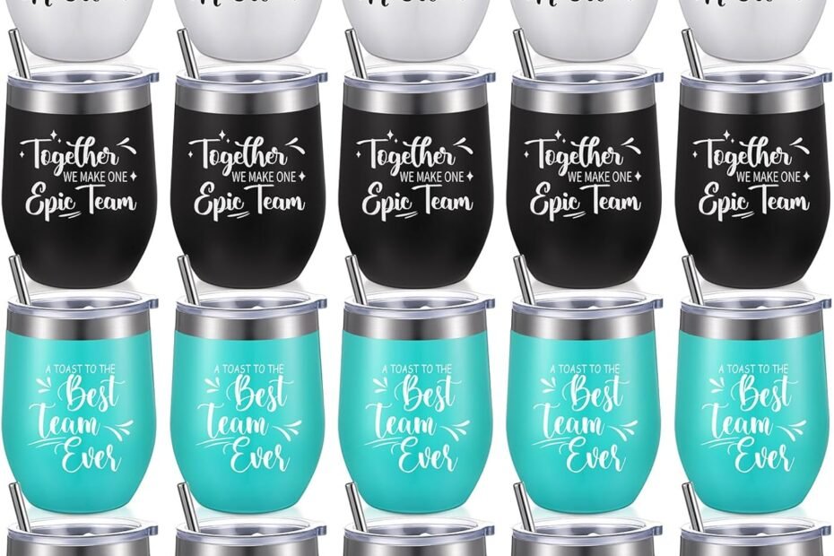 Cheers to Team Spirit: The Perfect Employee Appreciation Wine Tumblers!