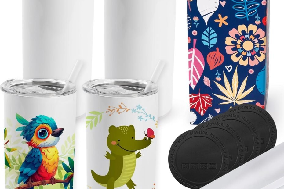 Craft Your Perfect Sip: Joyclub 4 Pack Sublimation Tumblers Review