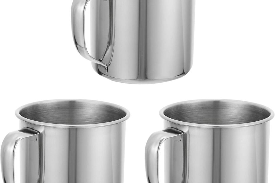 Durable Fun: Review of DECHOUS Stainless Steel Kids Camping Mugs