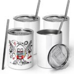 Elevate Your Beverage Game: Review of AGH 10OZ Sublimation Wine Tumblers
