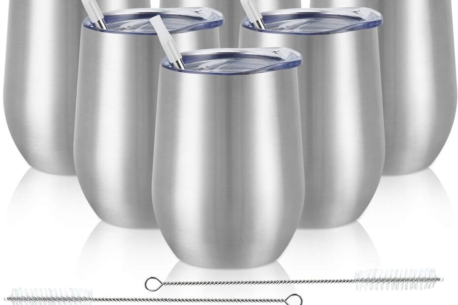 Elevate Your Sip: Review of 6 Pack Insulated Stainless Steel Wine Tumblers