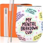 Sip and Inspire: The Ultimate Mental Health Wine Tumbler for Thoughtful Gifting