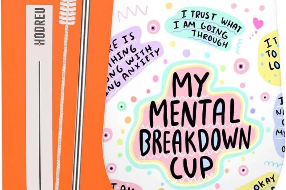 Sip and Inspire: The Ultimate Mental Health Wine Tumbler for Thoughtful Gifting