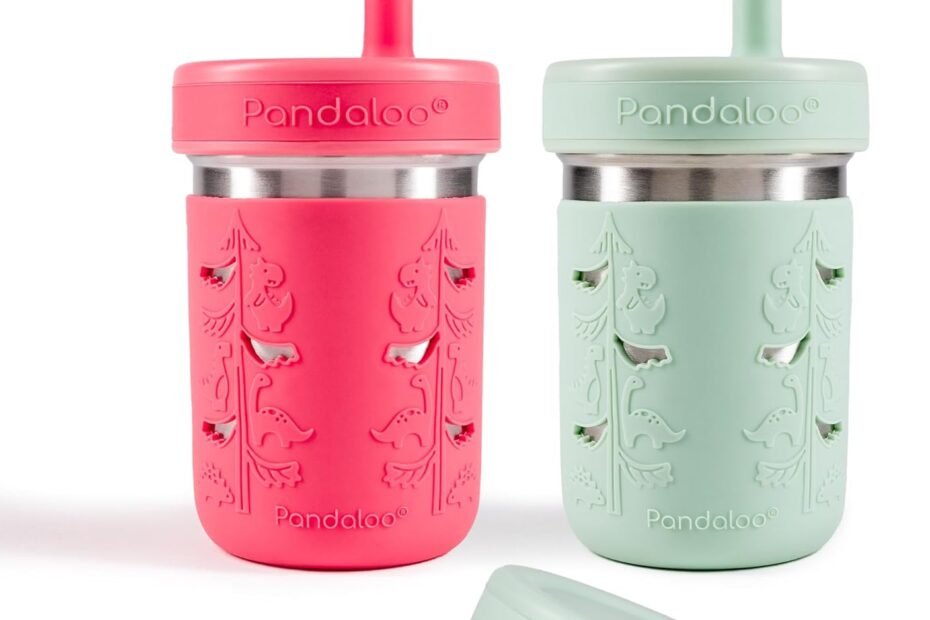 Sip Happy: Pandaloo® Stainless Steel Smoothie Cups for Kids Review